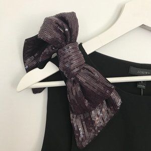 NWT J.Crew Tank with Sequin Bow